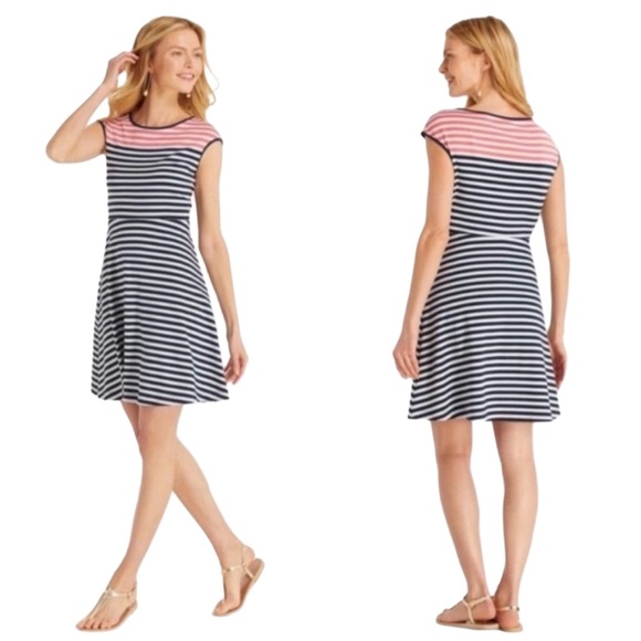 Draper James Dresses & Skirts - NWT Draper James Sleeveless Striped Mini Dress Size Small